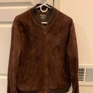 Lucky Brand Suede Leather Jacket